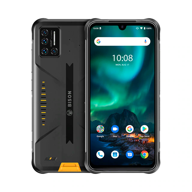 

Мобільний телефон Umidigi Bison 6/128Gb yellow IP69K 6.3" NFC 5000mAh (1767 zp)