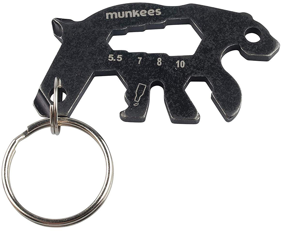 

Брелок-мультиинструмент Munkees Tool Bear Black (2536-BK)
