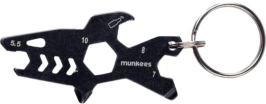 

Брелок-мультиинструмент Munkees Tool Shark Black (2537-BK)