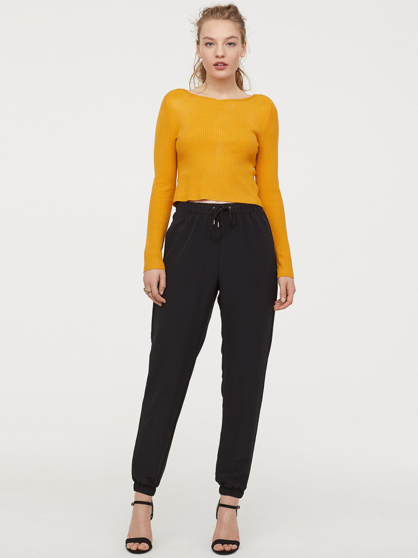 

Брюки H&M 0700395-9 44 Черные