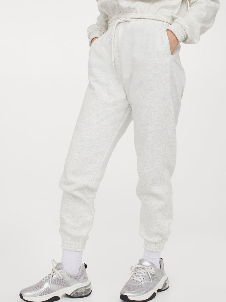 

Спортивные штаны H&M 0759814-1 L Светло-серые