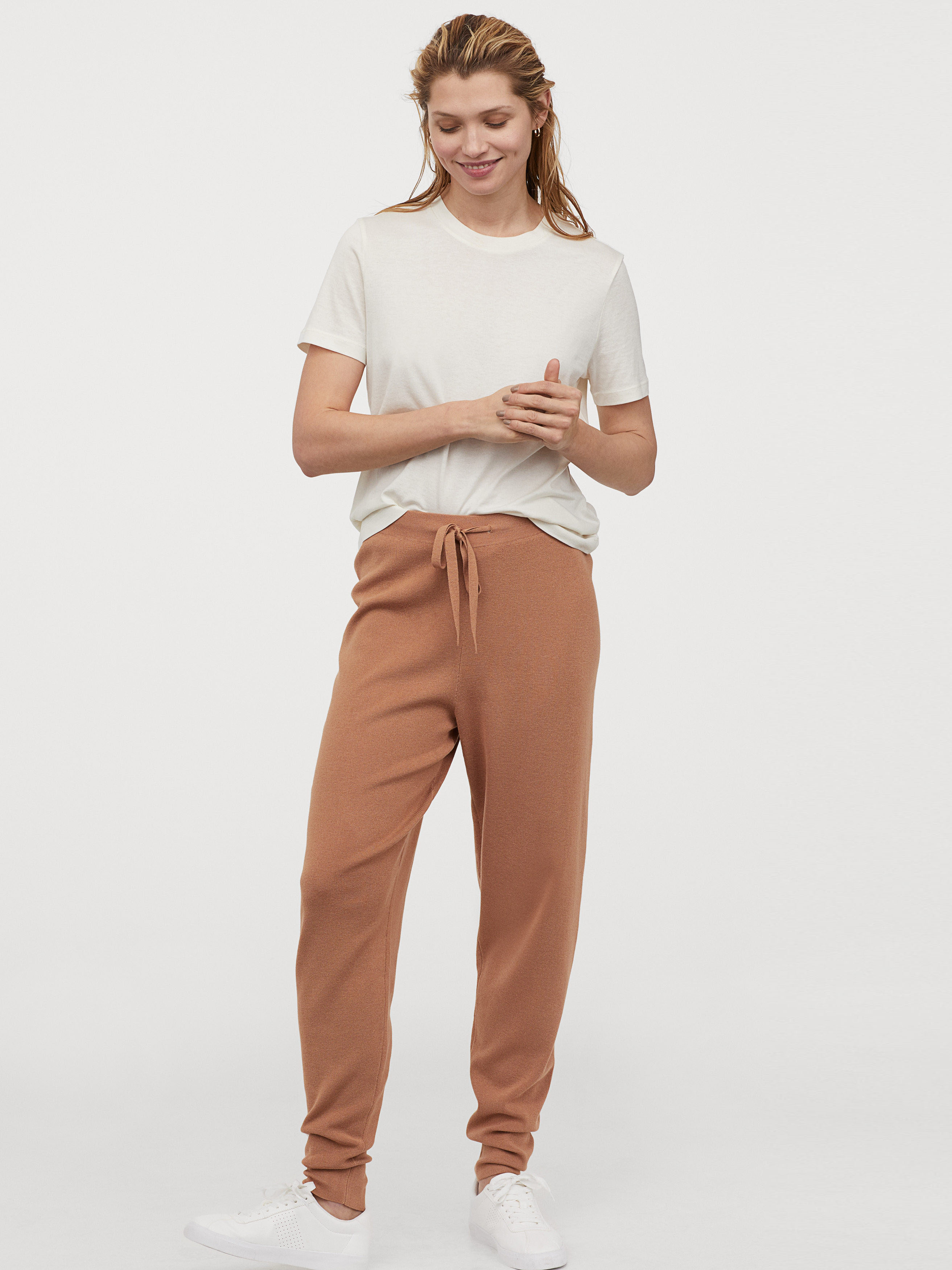 

Спортивные штаны H&M 0804732-001 L Бежевые