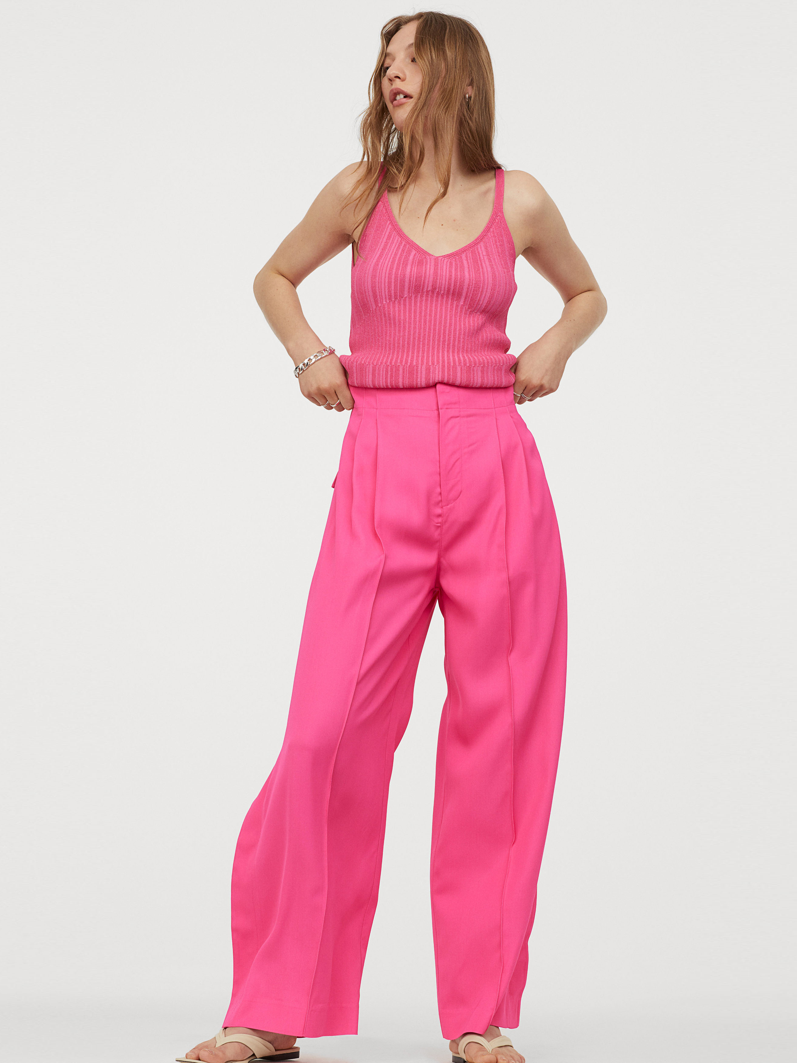 

Брюки H&M 0888024-1 36 Розовые