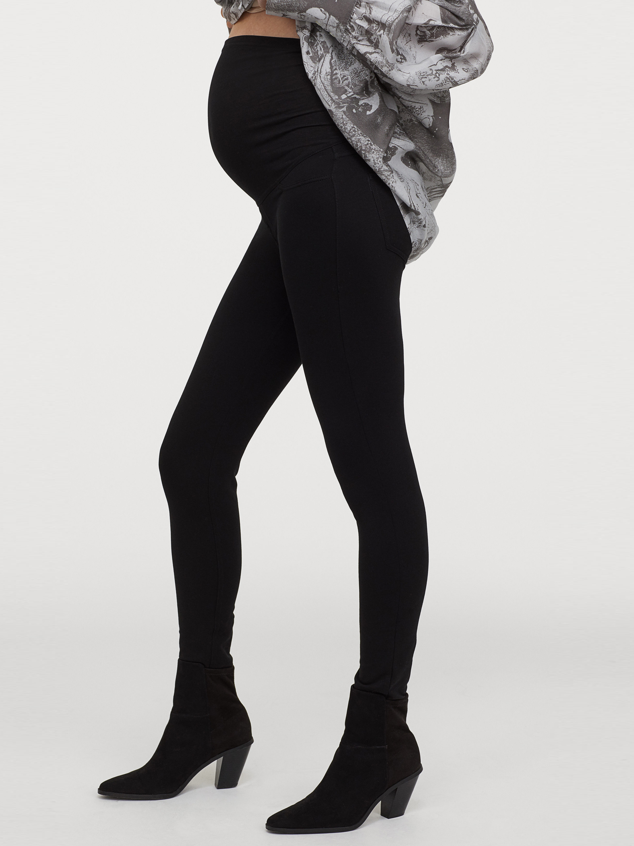 

Треггинсы для беременных H&M 0669950-1 S Черные