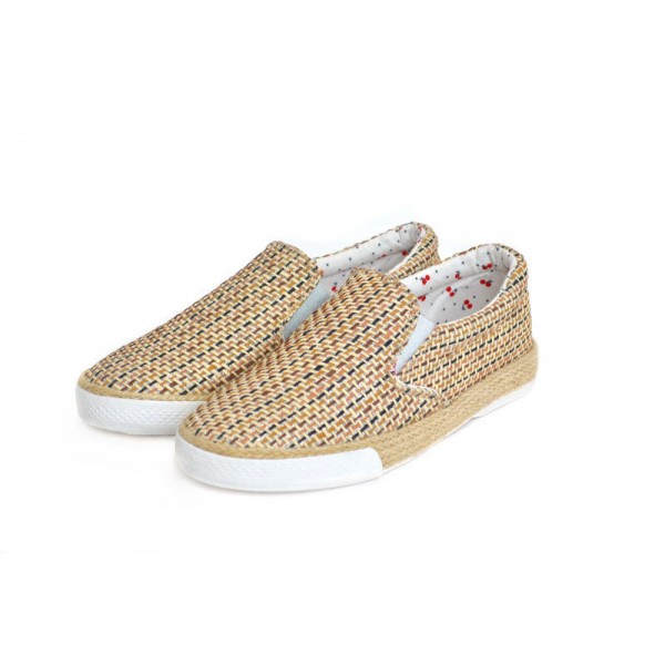 

Слипоны женские Kylie crazy beige gold 37