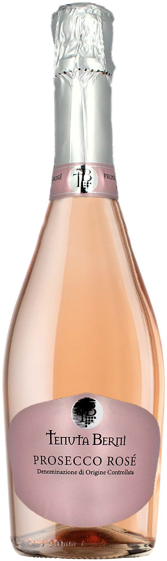 Акція на Вино игристое Tenuta Berni Prosecco Rose Vino Spumante DOC Brut Millesimato розовое брют 0.75 л 11% (8010719014238) від Rozetka UA