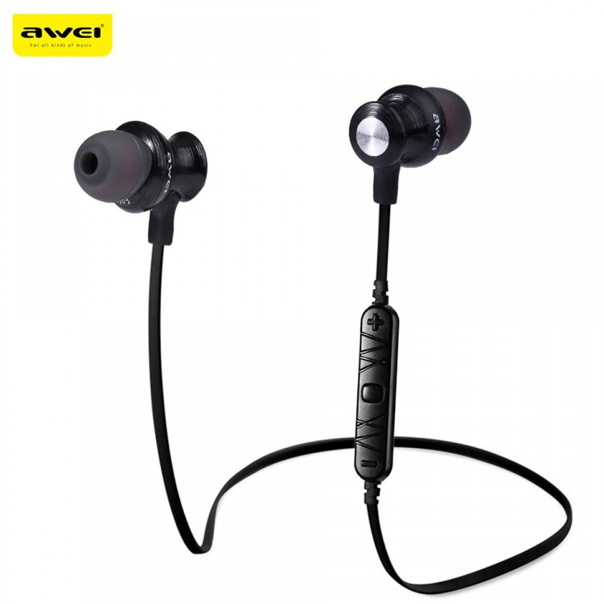 

Беспроводные наушники AWEI Bluetooth A980BL водонепроницаемые 55 мАч микрофон