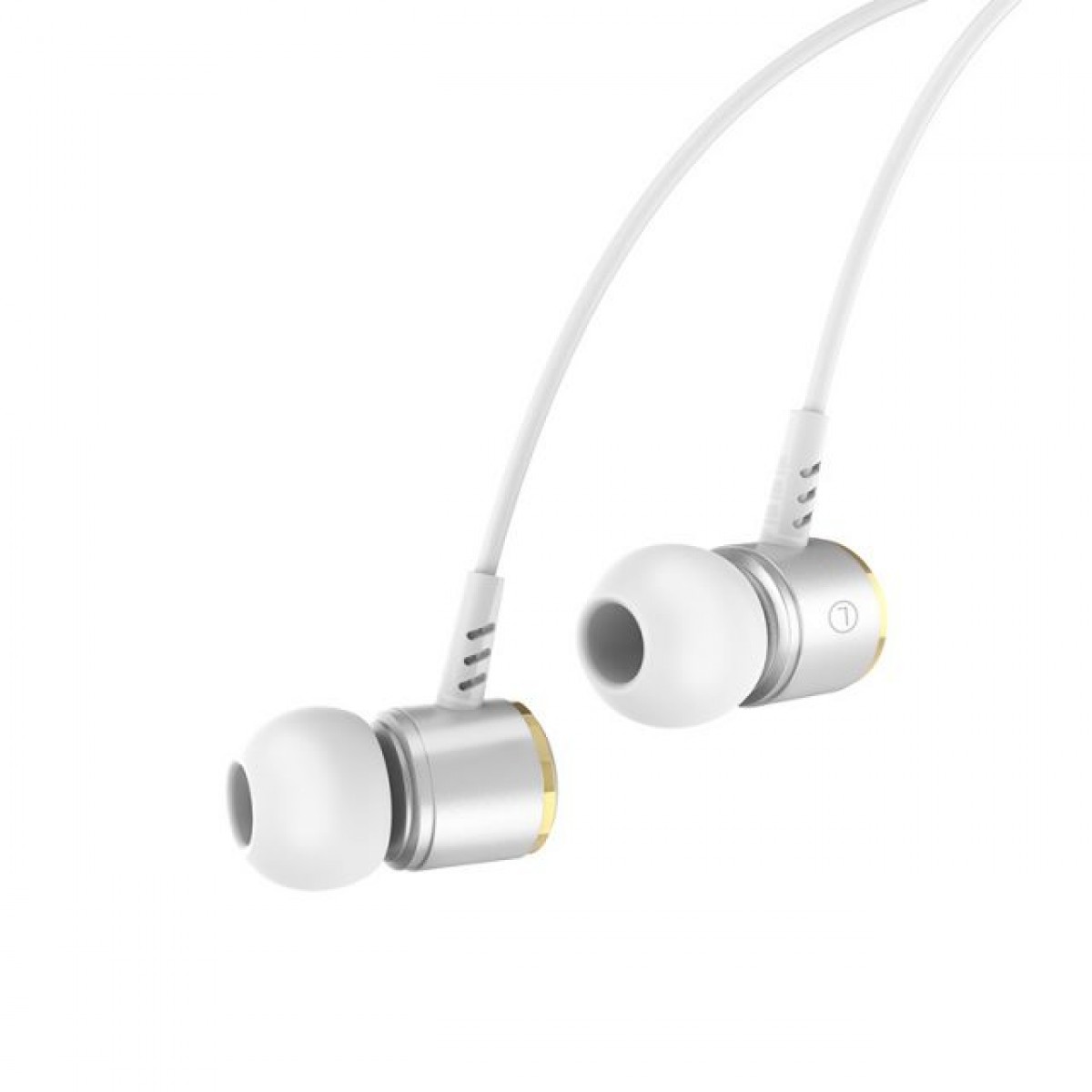 

Наушники Hoco M42 Ice rhyme wire control (silver)