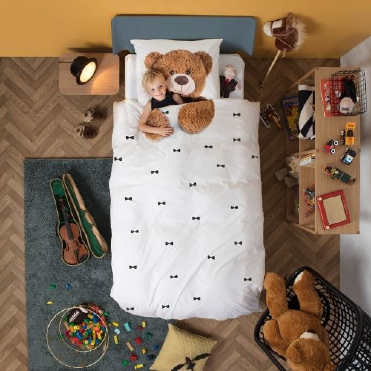

Постельный комплект SNURK Teddy белый