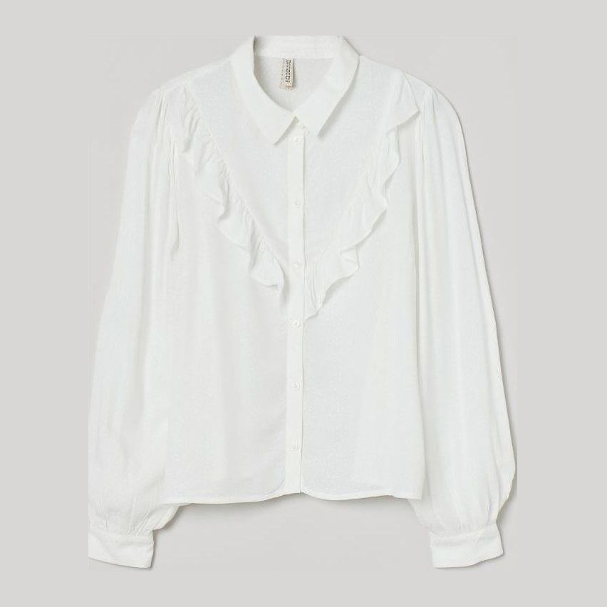 

Блузка H&M 0908616001 46 (175/104А) Белая