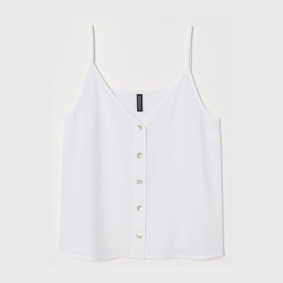 

Топ H&M 0879288002 34 (160/80А) Белый