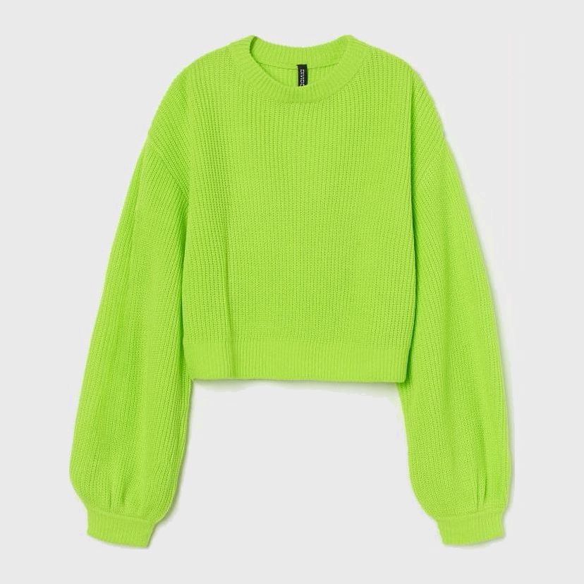 

Джемпер H&M 0873217003 M (170/96А) Неоновый зеленый