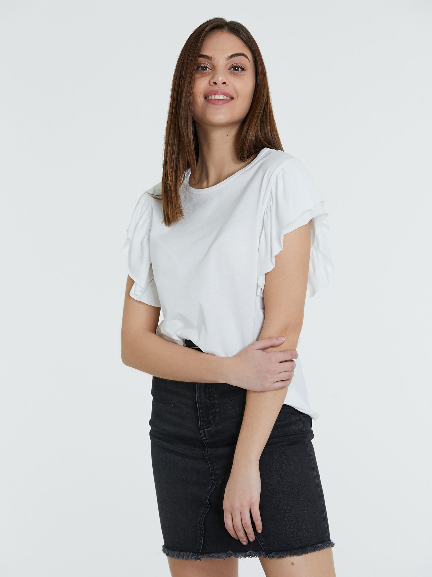 

Футболка Piazza Italia 31257-618 XL Milk
