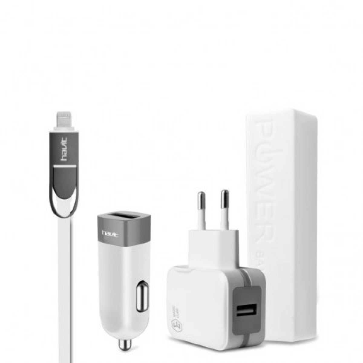 

Дорожный набор Havit HV-ST801 white-gray