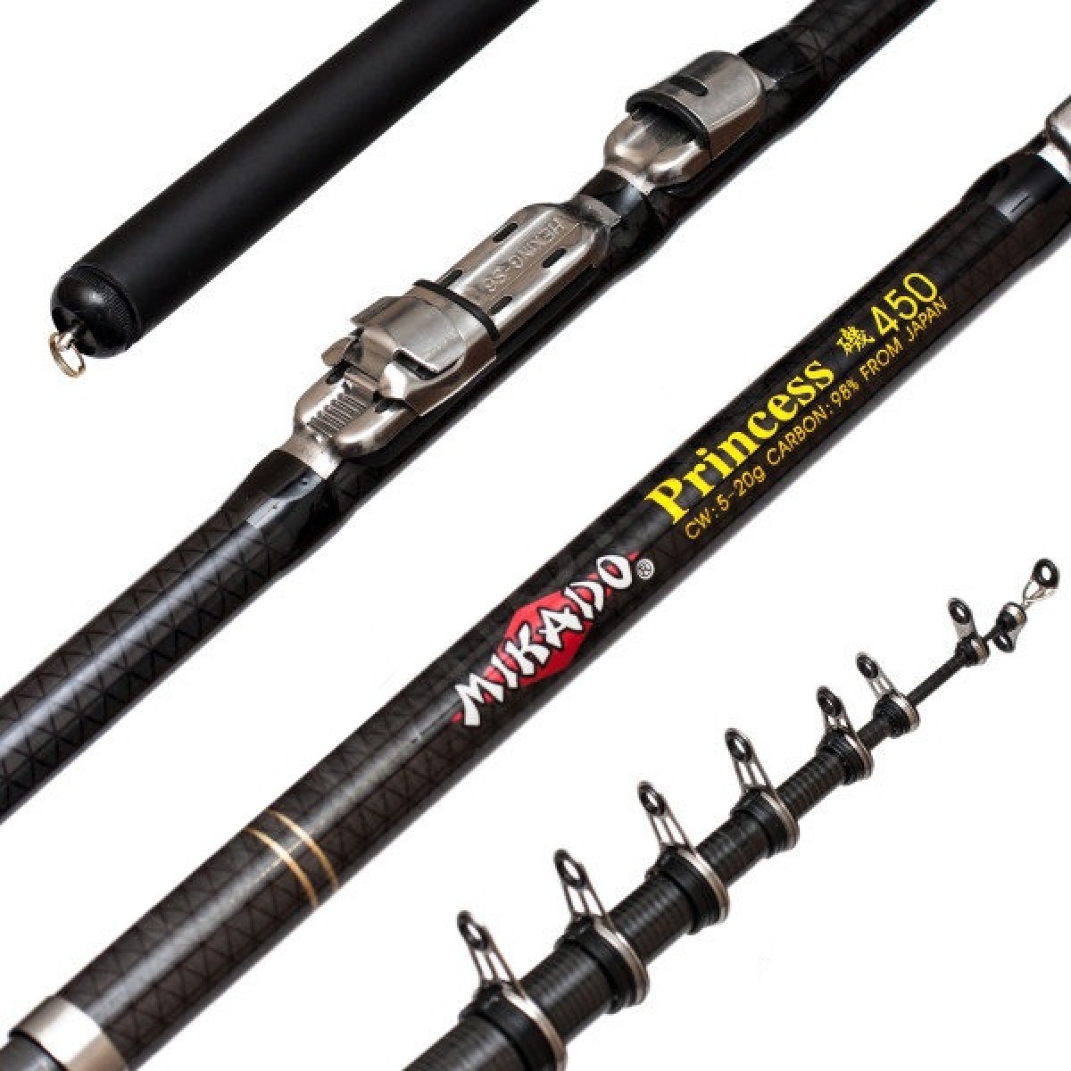 

Спиннинг Goss Princess 5-20g 4,5 метров