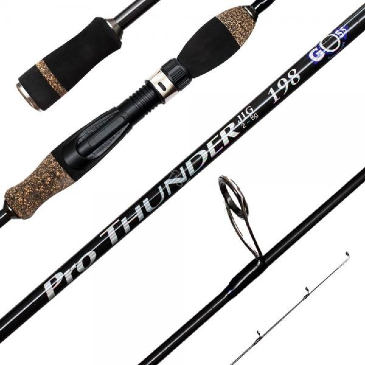 

Спиннинг Goss Pro Thunder Jig A08-228 2-8g 2,28 метра
