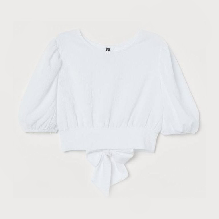 

Топ H&M 0889932001 XS (160/80А) Белый