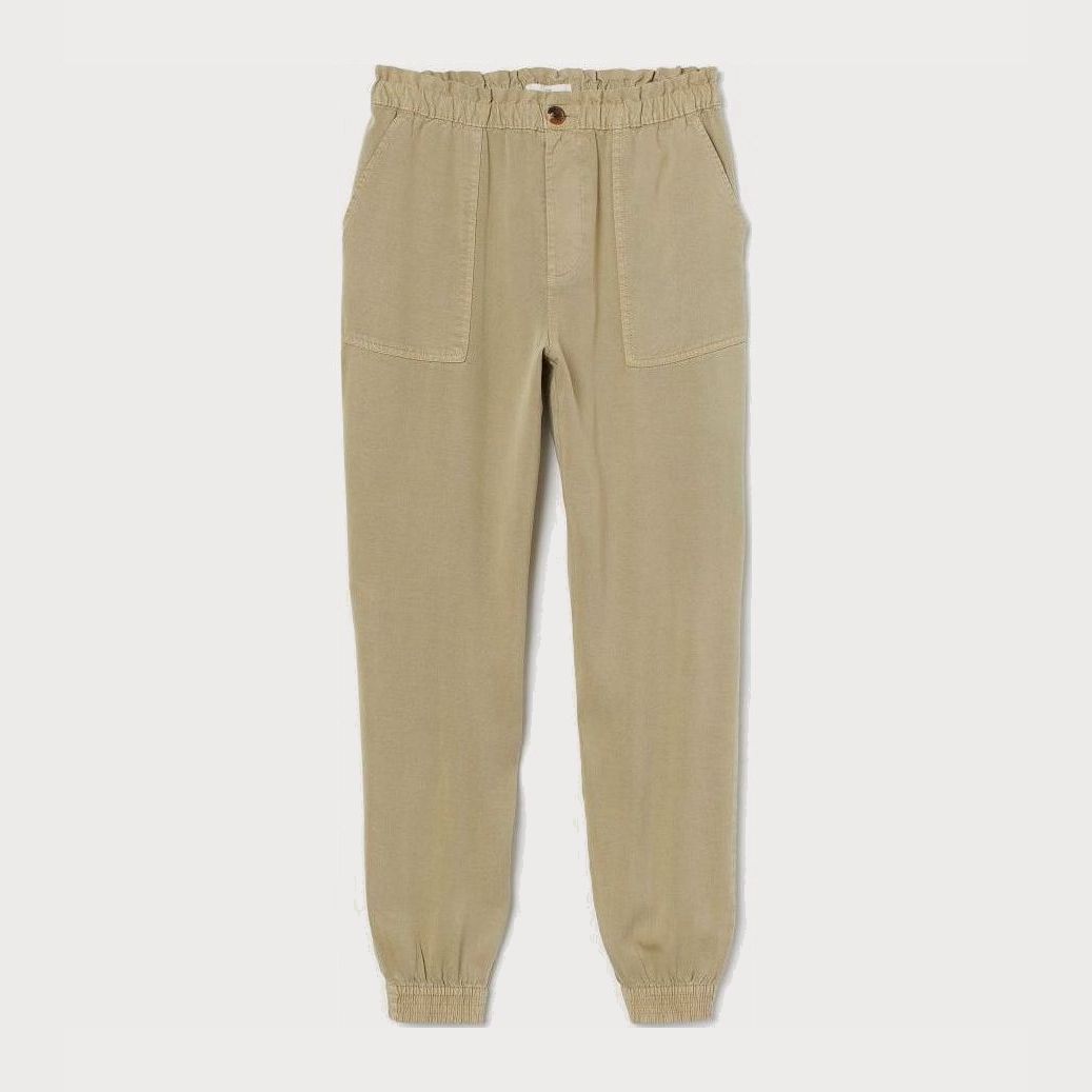 

Брюки-джоггеры H&M 0880815002 42 (170/80А) Светло-зеленые с хаки
