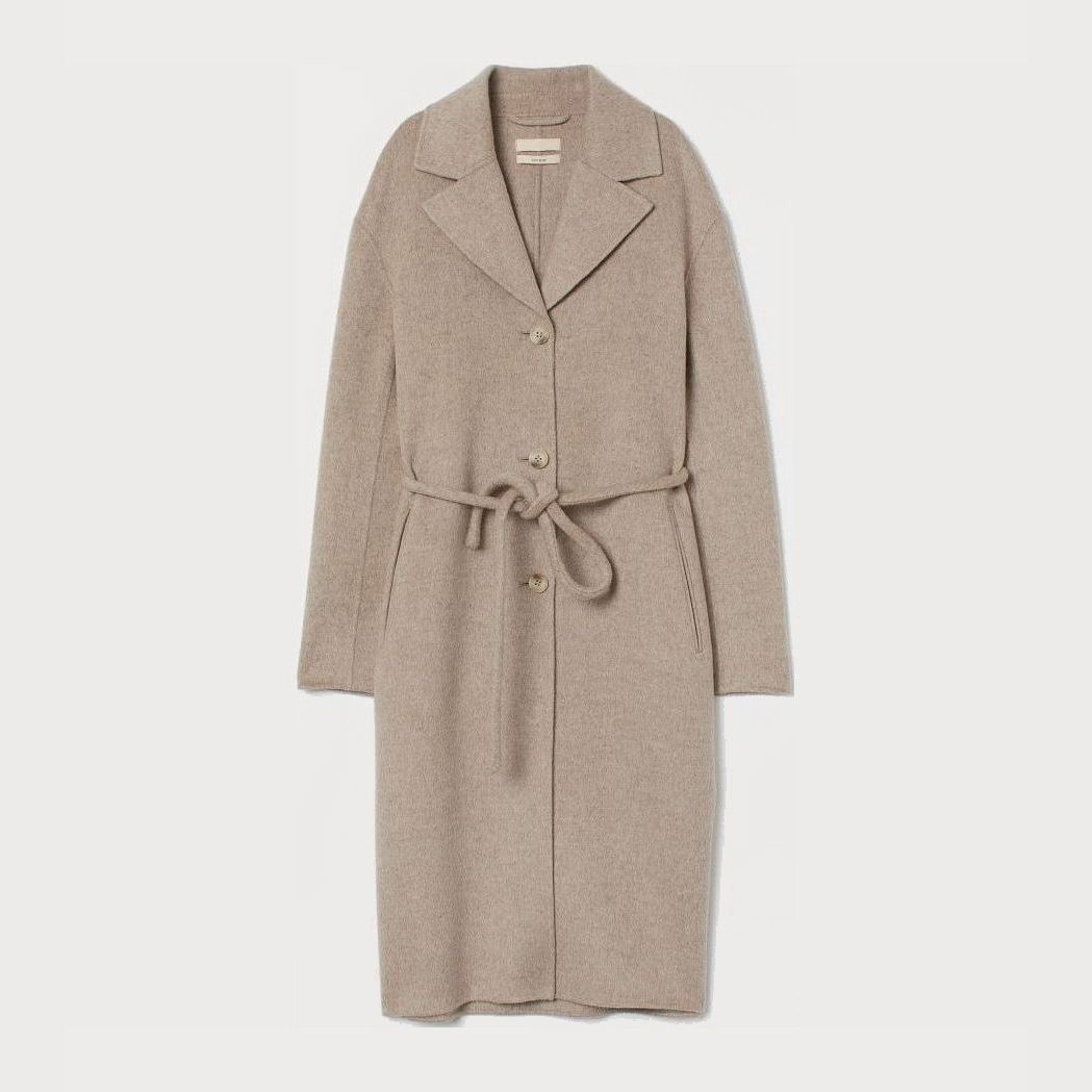 

Пальто H&M 0839464002 40 (170/92А) Светло-бежевое