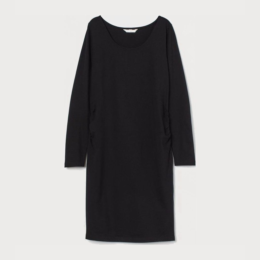 

Платье для беременных H&M 0933802002 XXL (175/128А) Черное