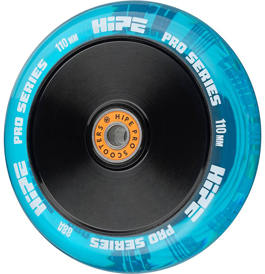 

Колесо для трюкового самоката Hipe H5 110 мм transparent/blue (250707)