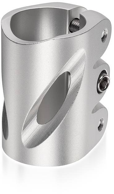 

Хомут на руль для трюкового самоката Hipe H01 (IHC/SCS) silver matte (250502)