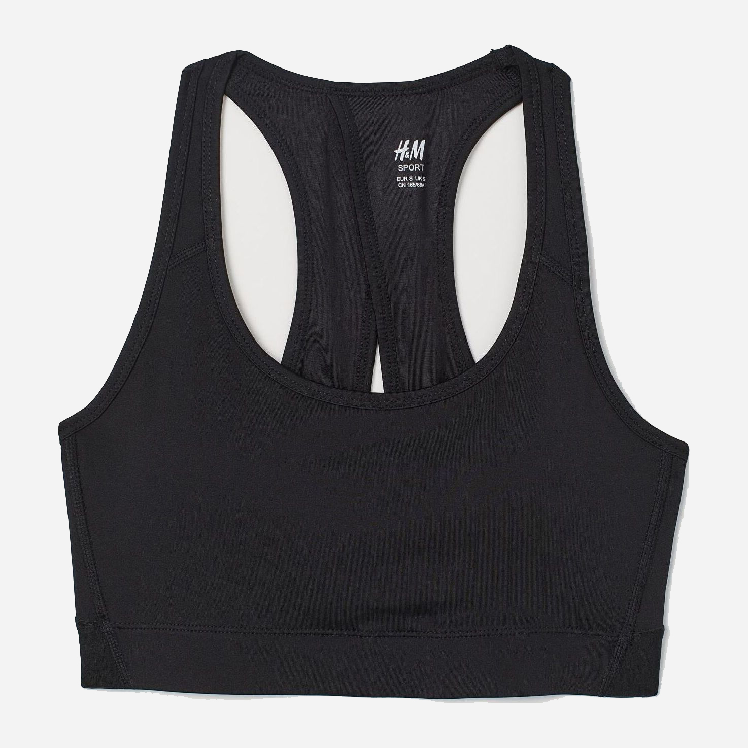 

Спортивный топ H&M Sport 7542382sm S Черный