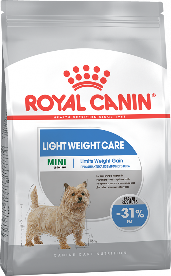 

Сухой корм для собак Royal Canin Mini Light Weight Care 1 кг (30180101)