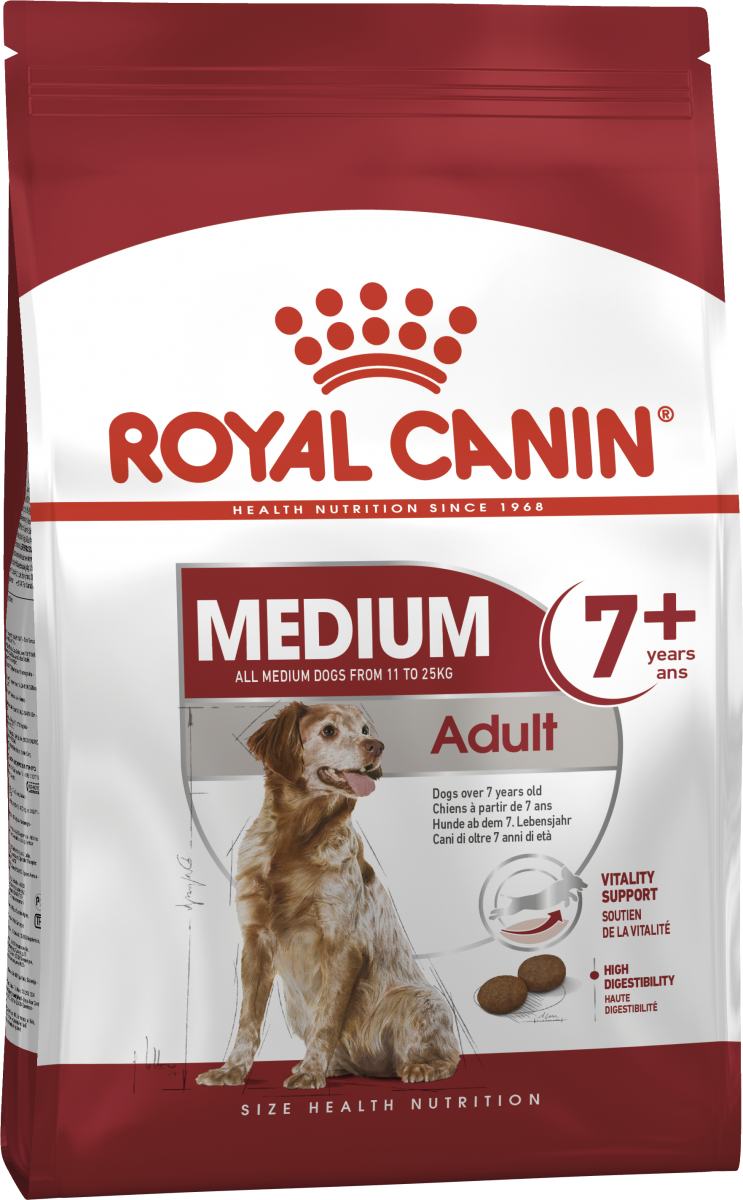 

Сухой корм для собак Royal Canin Medium Adult 7+ 4 кг (3005040)