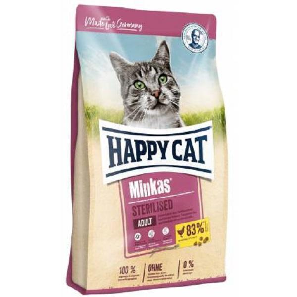 

Happy Cat Minkas Sterilised Geflugel сухой корм для стерилизованных кошек с мясом птицы 10 кг 10 кг