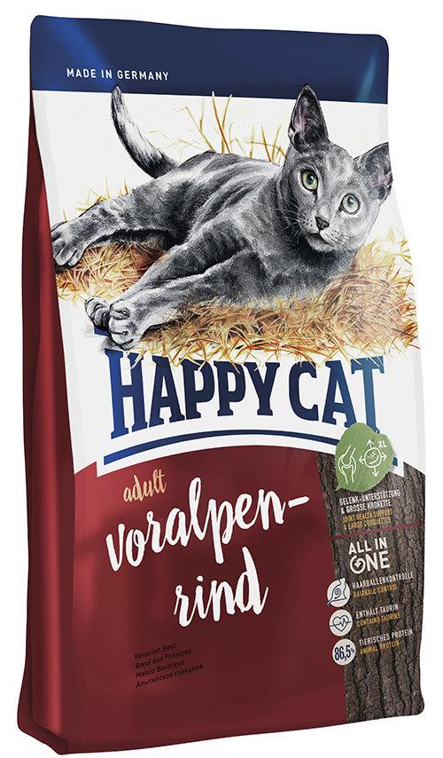 

Сухой корм для котов Happy Cat Supreme Adult Voralpen Rind 4 кг