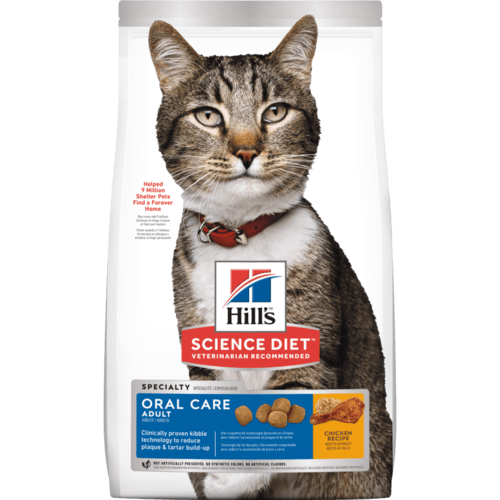 

Сухой корм для котов Hills Feline Adult Oral Care 1,5 кг (604142)