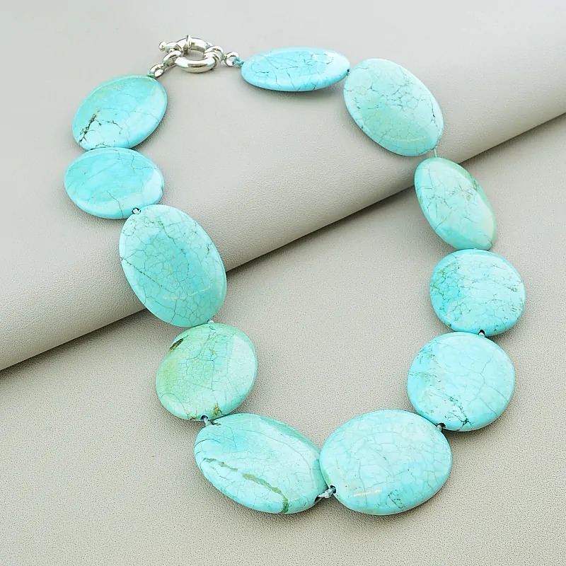 

Бусы Бирюза 45 см. 072266