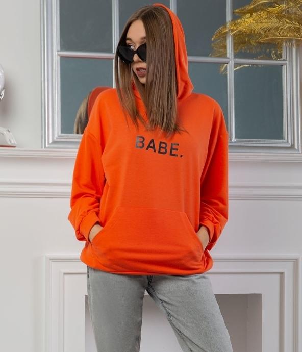 

Худи G&M k-77342 универсальный 42-46 Размер цвет оранжевый