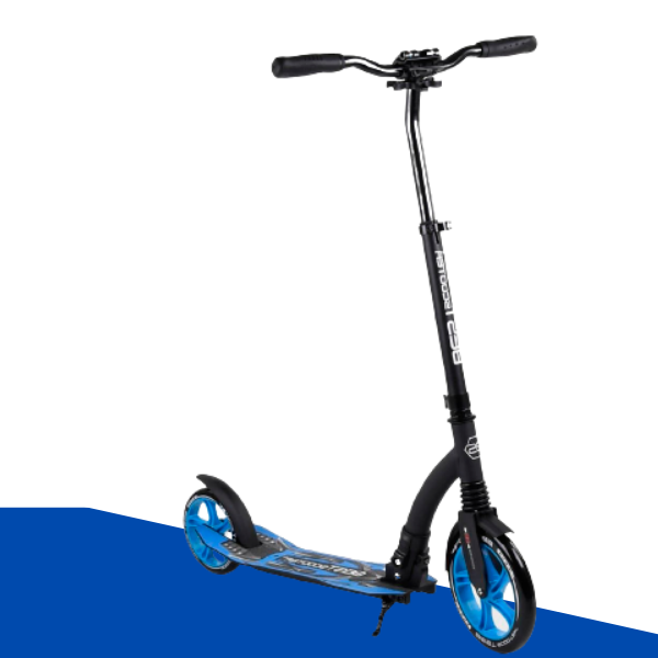 

Детский самокат двухколесный для ребенка от 5 лет Best Scooter Складной на больших колесах Синий (74314)