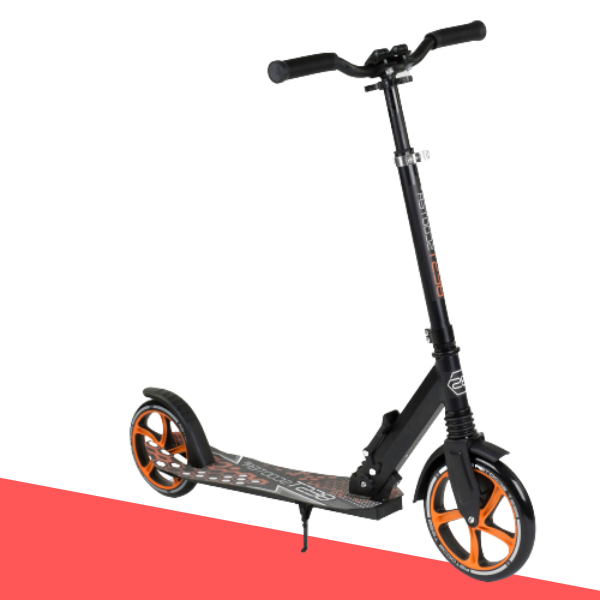 

Детский самокат двухколесный от 5 лет до 100 кг с амортизатором Best Scooter Большие колеса (88917)