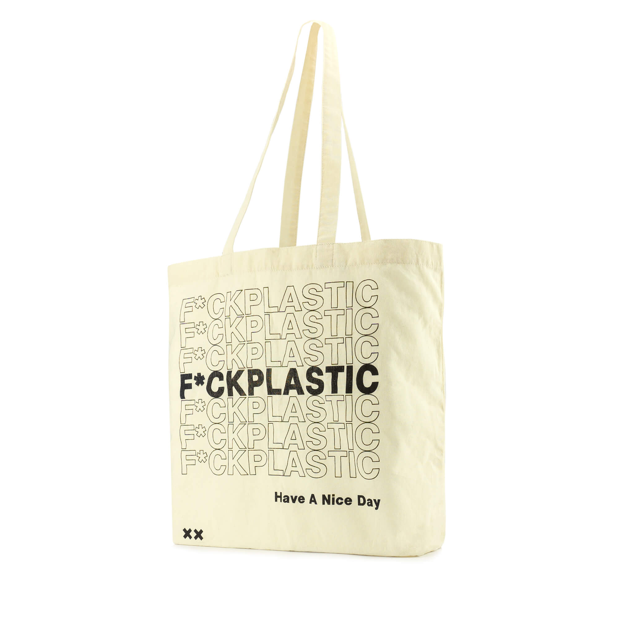 

Шопер "FUCKPLASTIC" хлопок