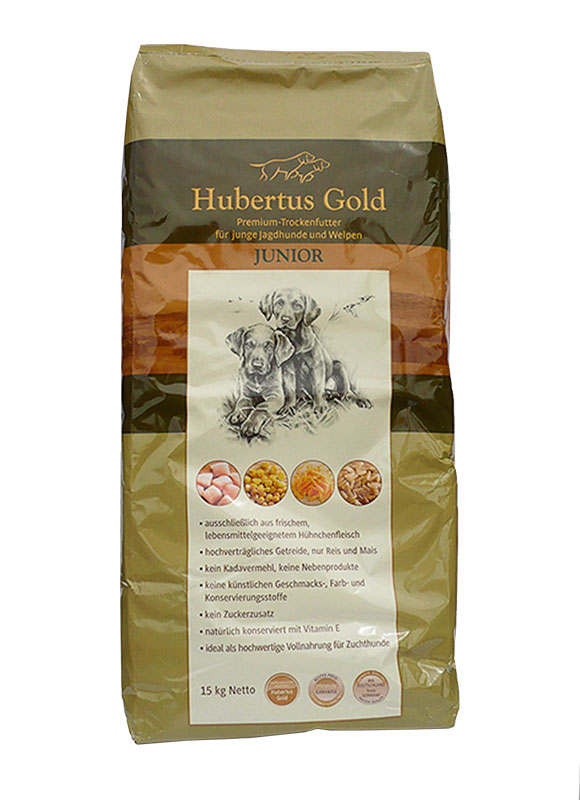 

Сухой корм Hubertus Gold Junior для щенков 14кг