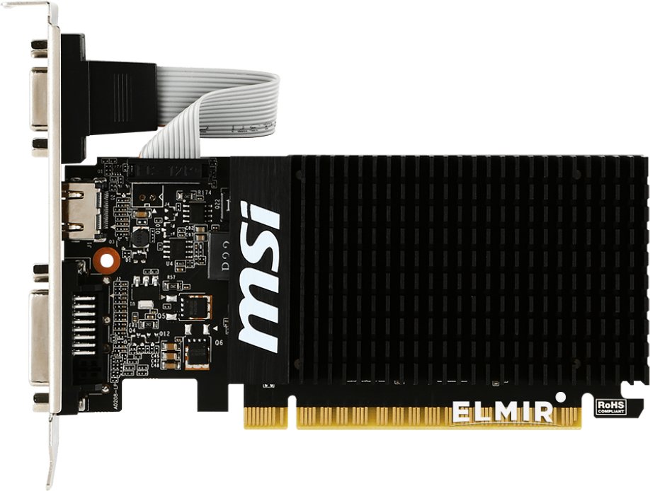 

Видеокарта Msi PCI-E GeForce GT710 1GB DDR3 (GT 710 1GD3H LP)