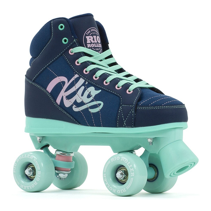 

Ролики квады Rio Roller Lumina navy-green 37 (9531-9539-1 - 9539)
