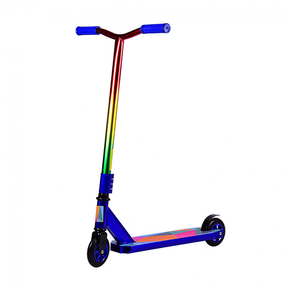 

Детский самокат трюковый 2-х колёсный TR20161 (Blue)