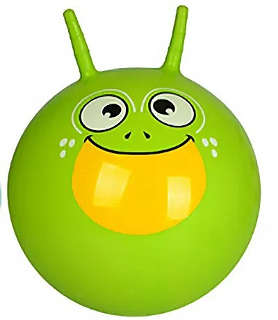 

Мяч для фитнеса детский с рожками MS 0484-2 (Green)