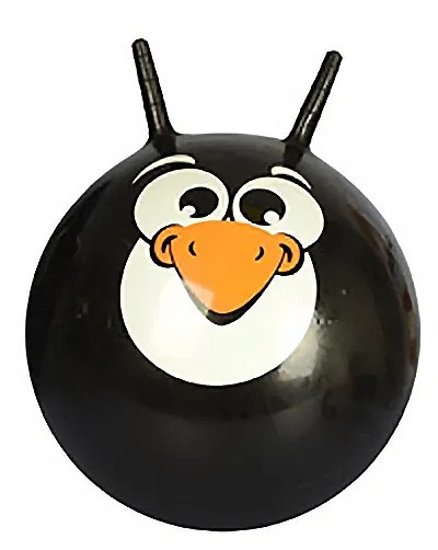 

Мяч для фитнеса детский с рожками MS 0484-2 (Black)