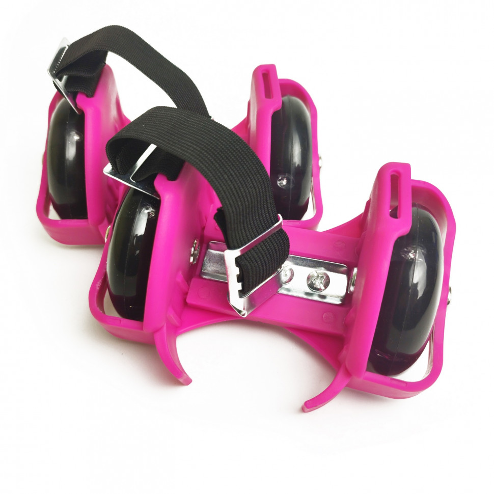 

Детские ролики на пятку светящиеся колеса RS-0029 (Pink)