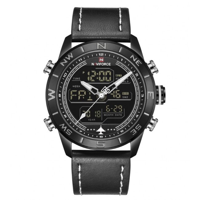 

Мужские часы Naviforce 9144 Strike Black