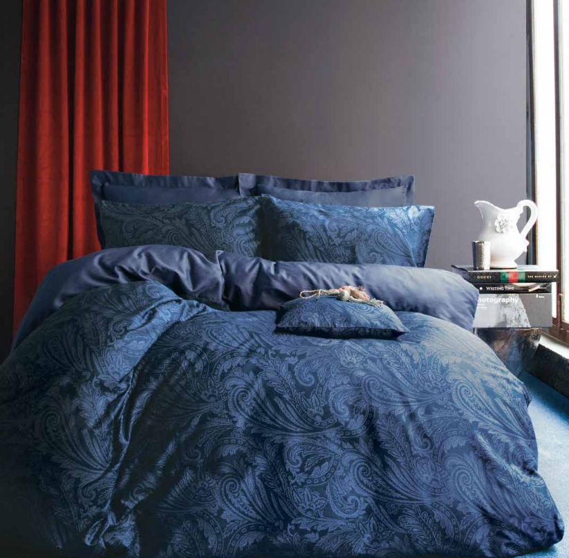 

Постельное белье Issimo Home делюкс сатин(100%хлопок) LAHOR Цвета: синий