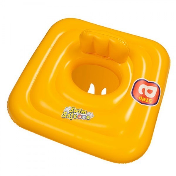 

Надувной плотик трехкамерный SWIM SAFE, 1-2 года (Bestway 32050) Длина 69 x Ширина 69см
