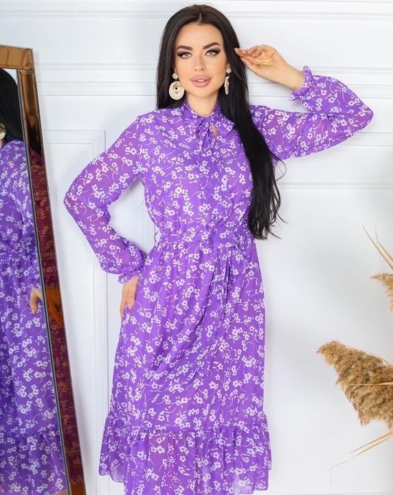 

Платье G&M k-77933 - Размер цвет лиловый цветы, Платье G&M k-77933 42-44 Размер цвет лиловый цветы