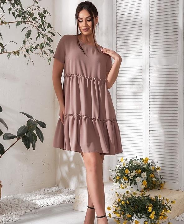 

Платье G&M k-79517 56-58 Размер цвет капучино