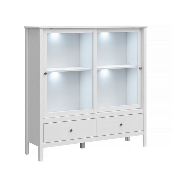 

Витрина низкая MEBELBOS OLE белый 134 х 133 х 37 OLE2low2w2s